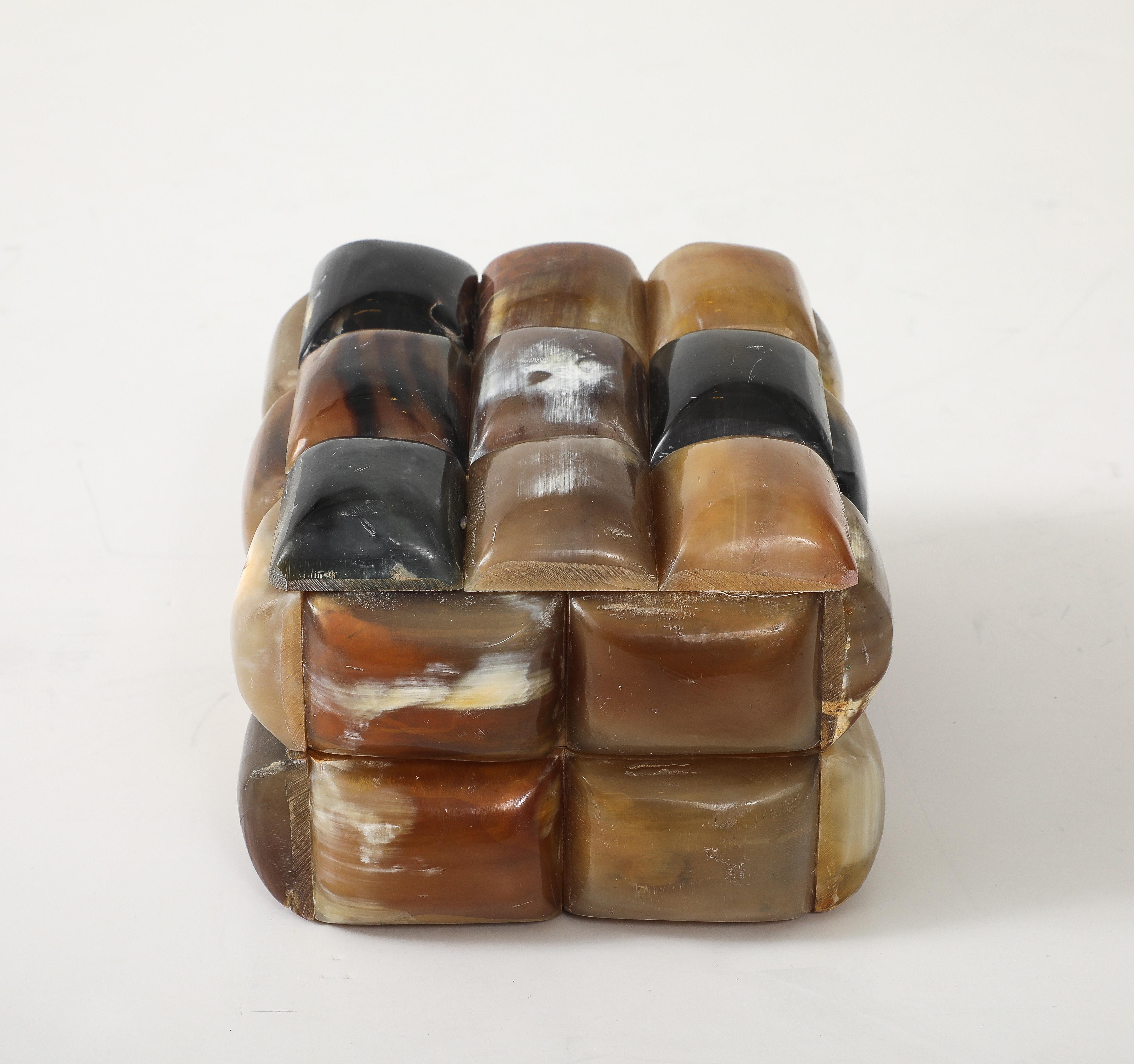 Hand Made Horn Box im Angebot 1