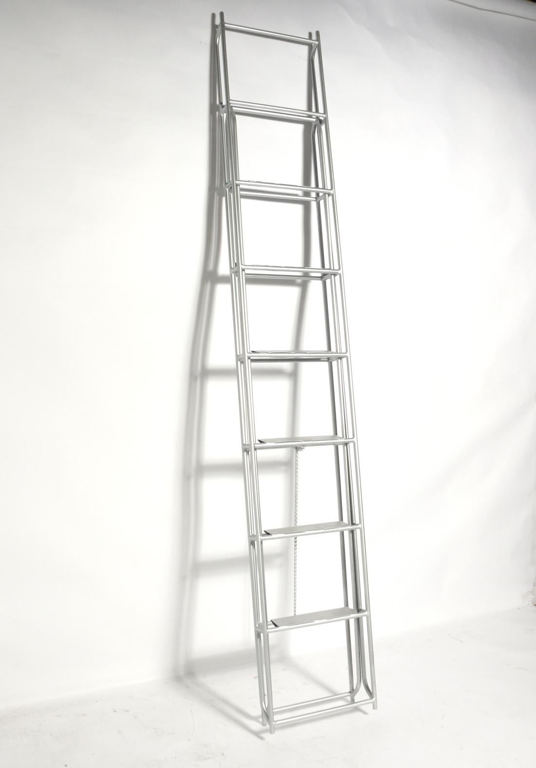 Hand Made Industrial Ladder, circa 1940s In Good Condition In Atlanta, GA