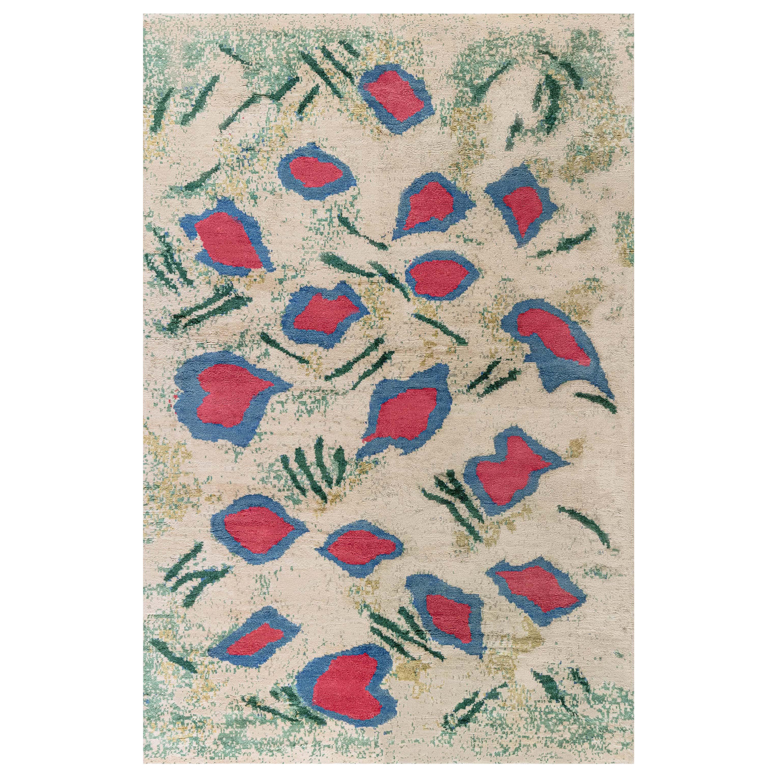 Tapis Jolly fait main par Doris Leslie Blau en vente