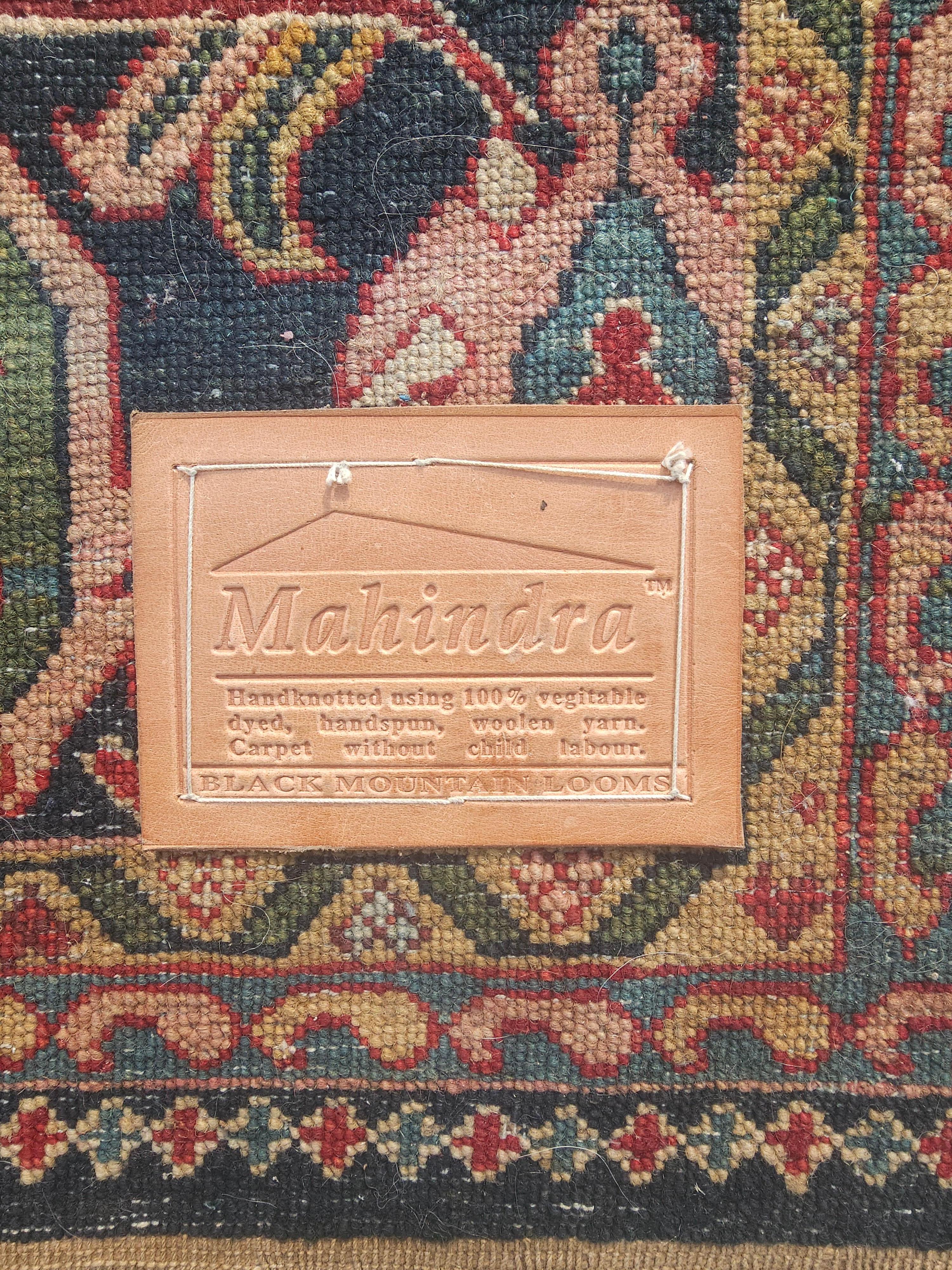 Tappeto 100% lana annodato a mano di Mahindra con frange corte
Misura 75