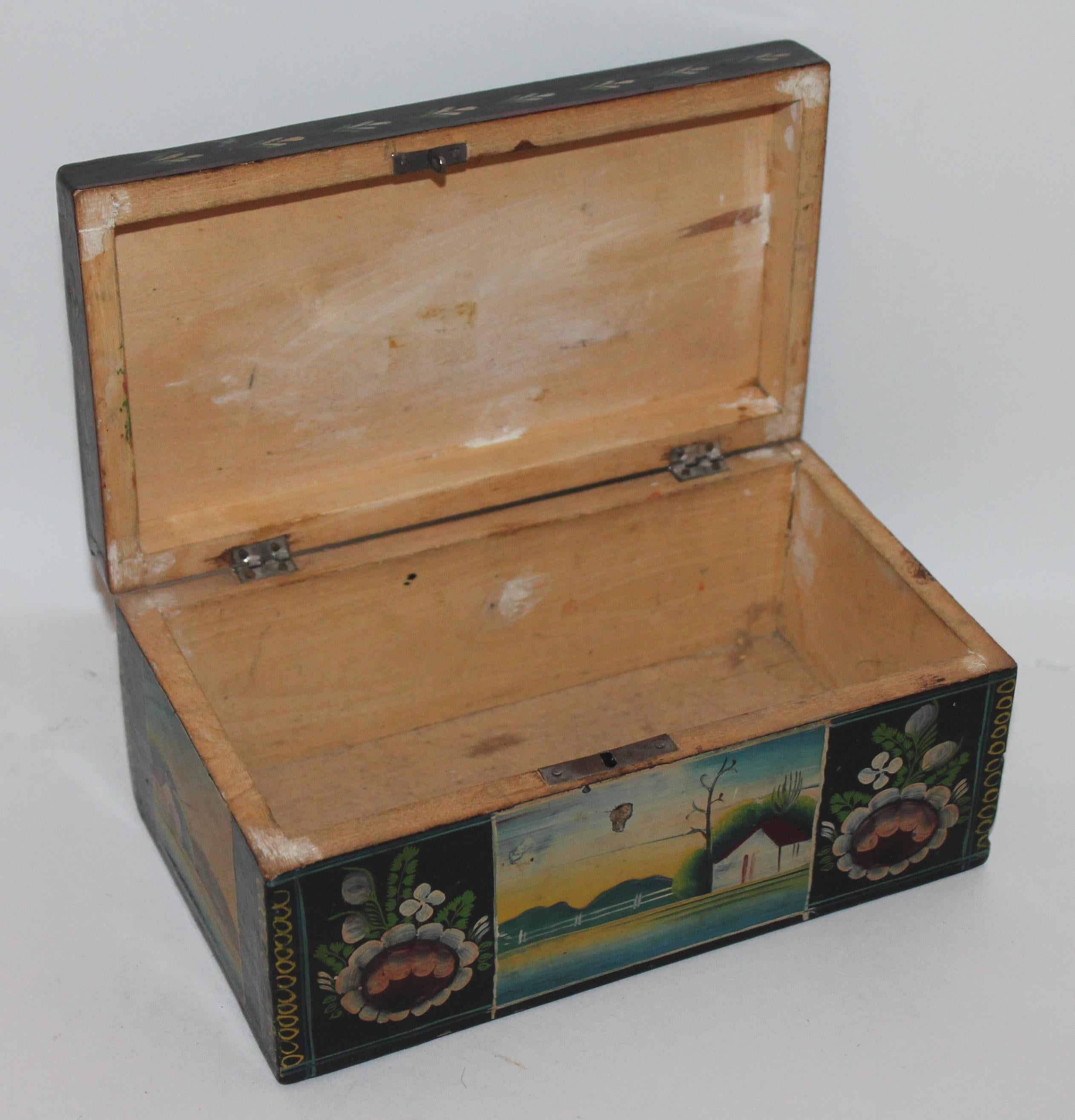 Handmade Mexican Boxes Set of Three For Sale 4