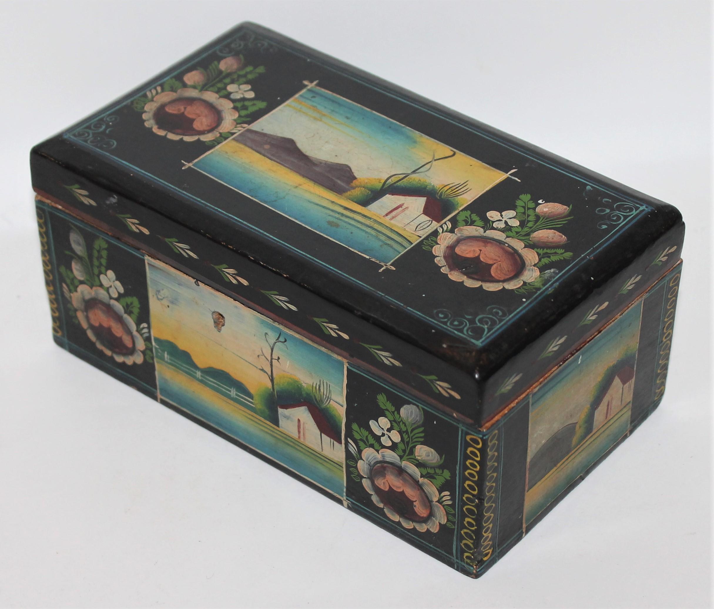 Handmade Mexican Boxes Set of Three For Sale 7