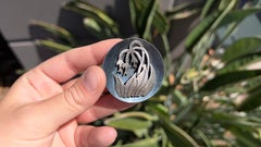 Hand Made Mexican Silver Flower Brooch Pin