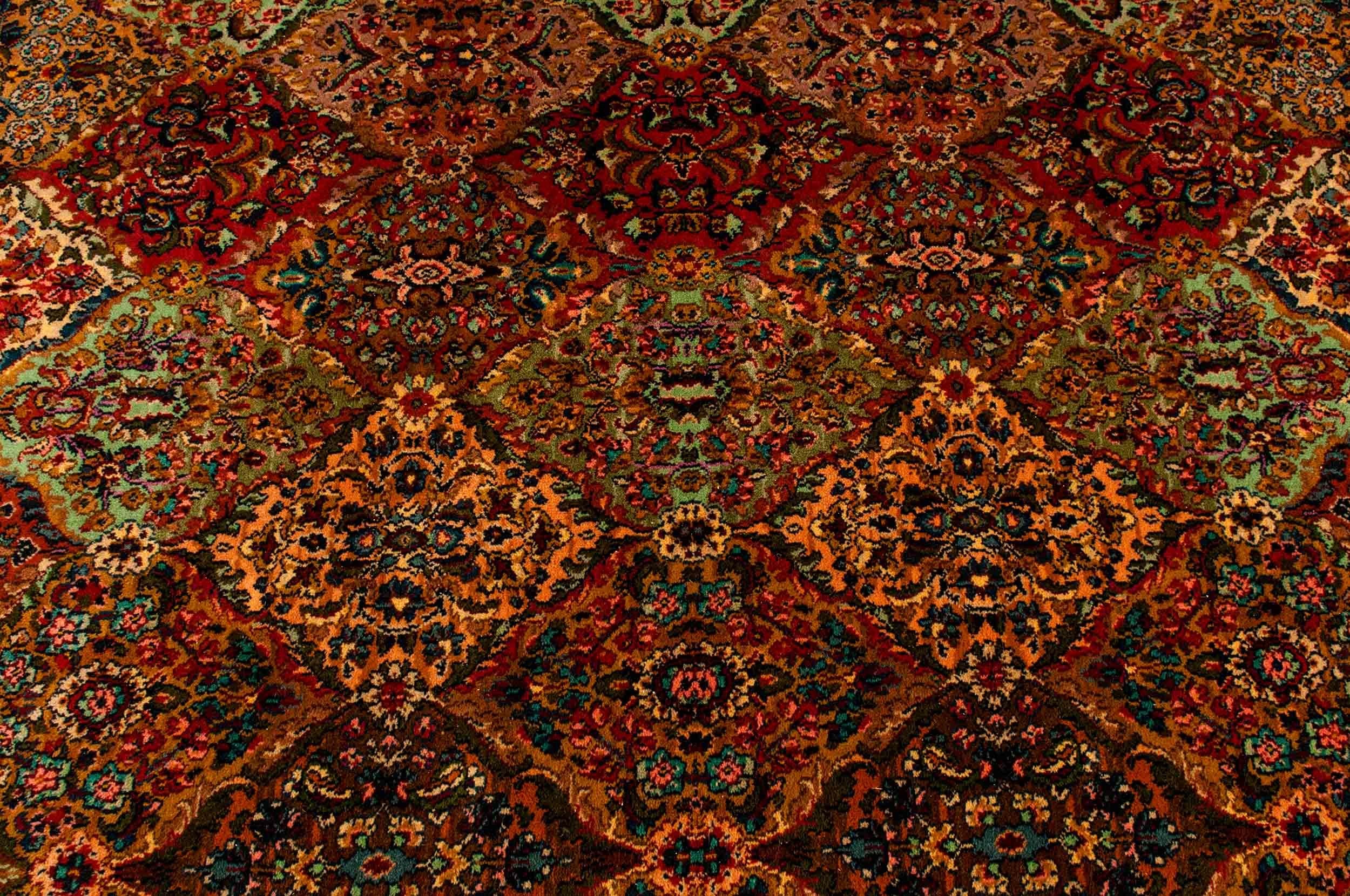 Handmade North American Wool Knotted Rug 1