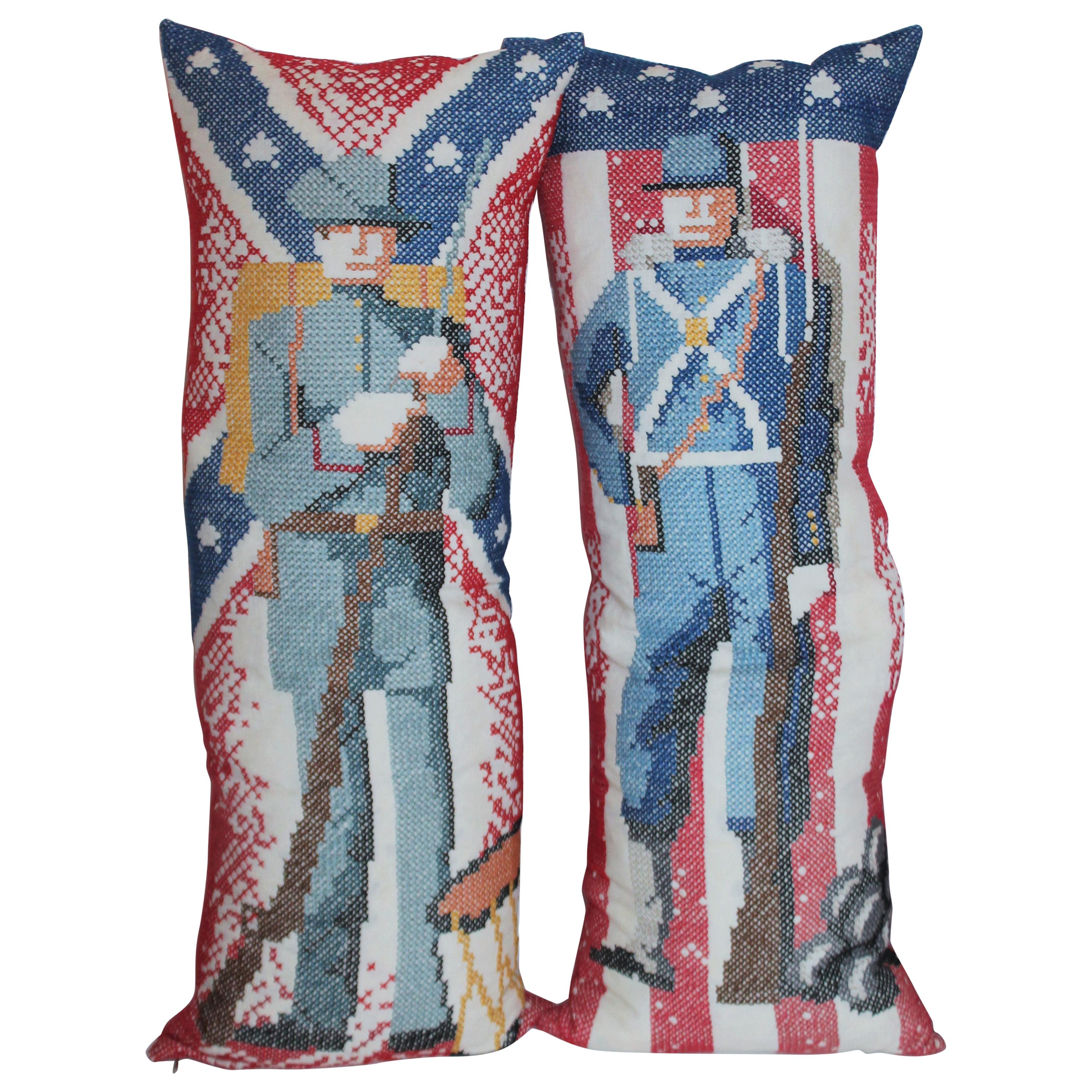 Handmade Pillows of Soldiers For Sale