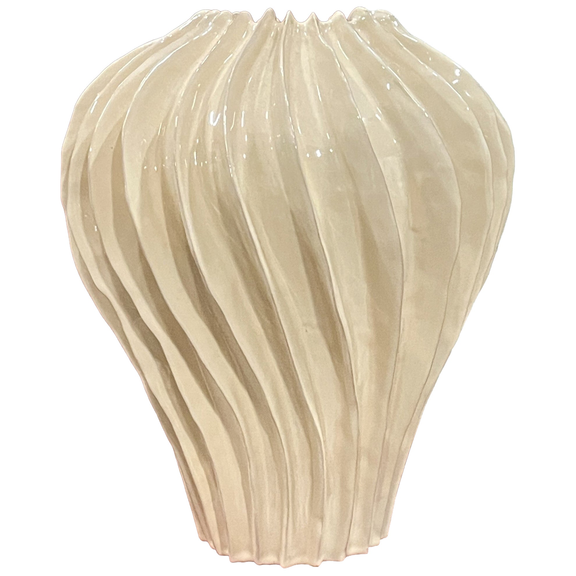 Hand-made Sculptural Ceramic Vase by Claudia Frignani Italy Contemporary