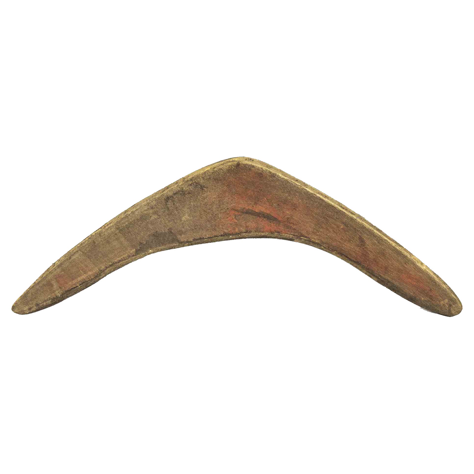Boomerang vintage fait à la main, Australie, milieu du 20e siècle