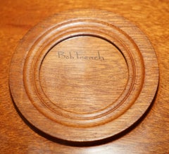 HAND MADE ViNTAGE FRUIT BOWL SIGNED TO THE BASE BOB FRENCH LOVELY AND DECORATIVE