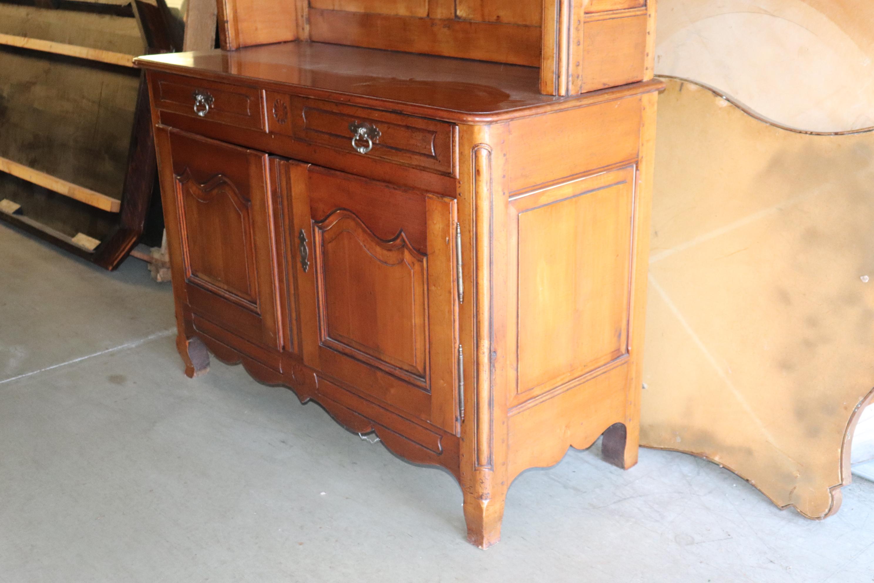 Hand-Made Walnut French Provincial Auffray or Don Ruseau Jelly Cupboard For Sale 2