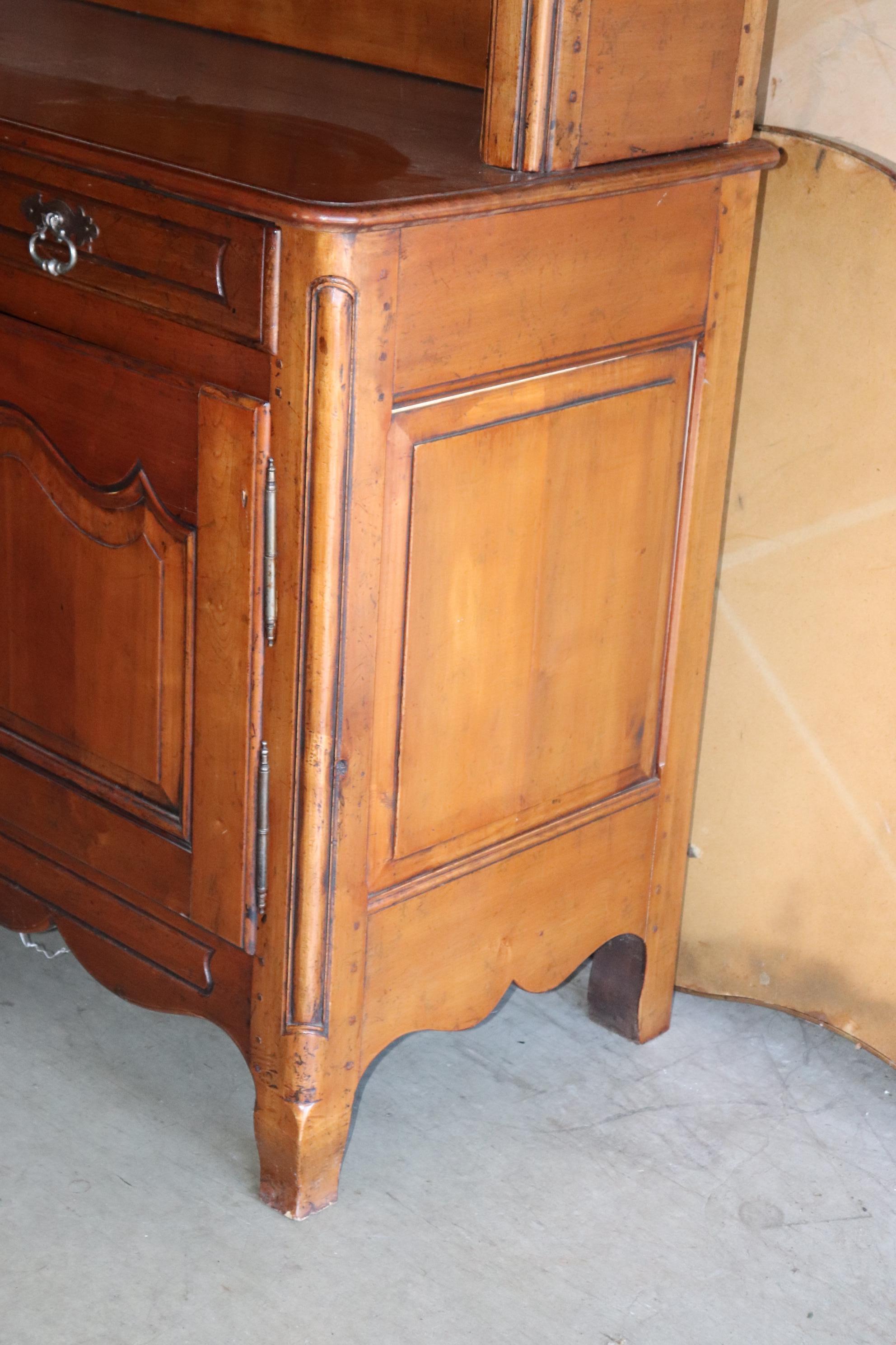 Hand-Made Walnut French Provincial Auffray or Don Ruseau Jelly Cupboard For Sale 3