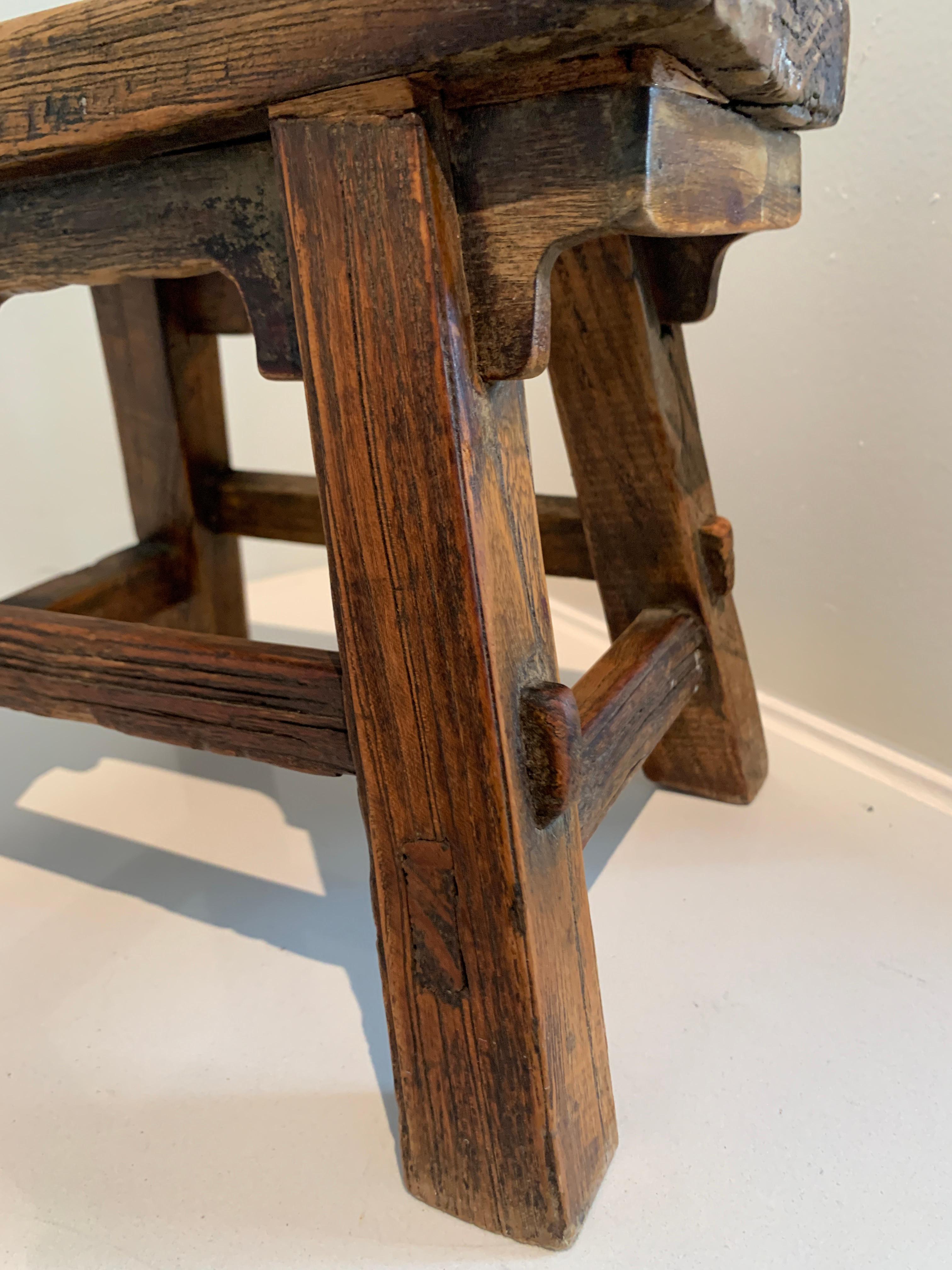 Hand Made Wooden Milk or Step Stool 1