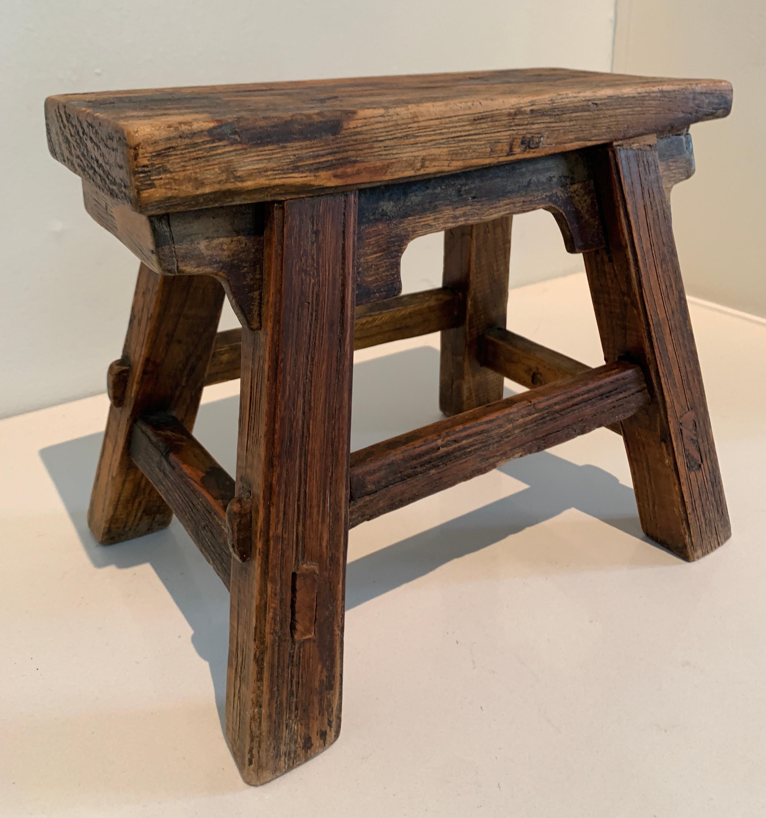 Hand Made Wooden Milk or Step Stool 6