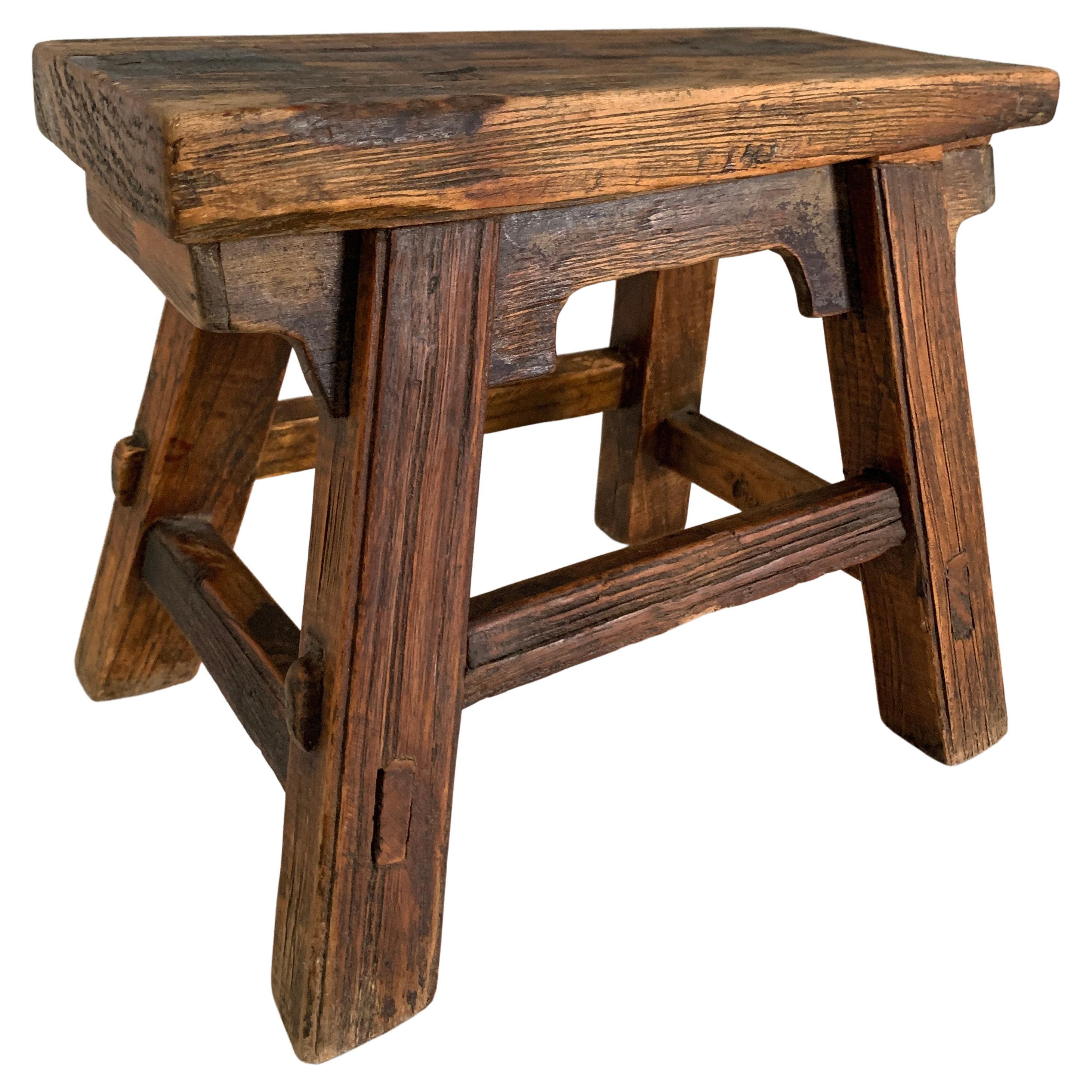 Hand Made Wooden Milk or Step Stool