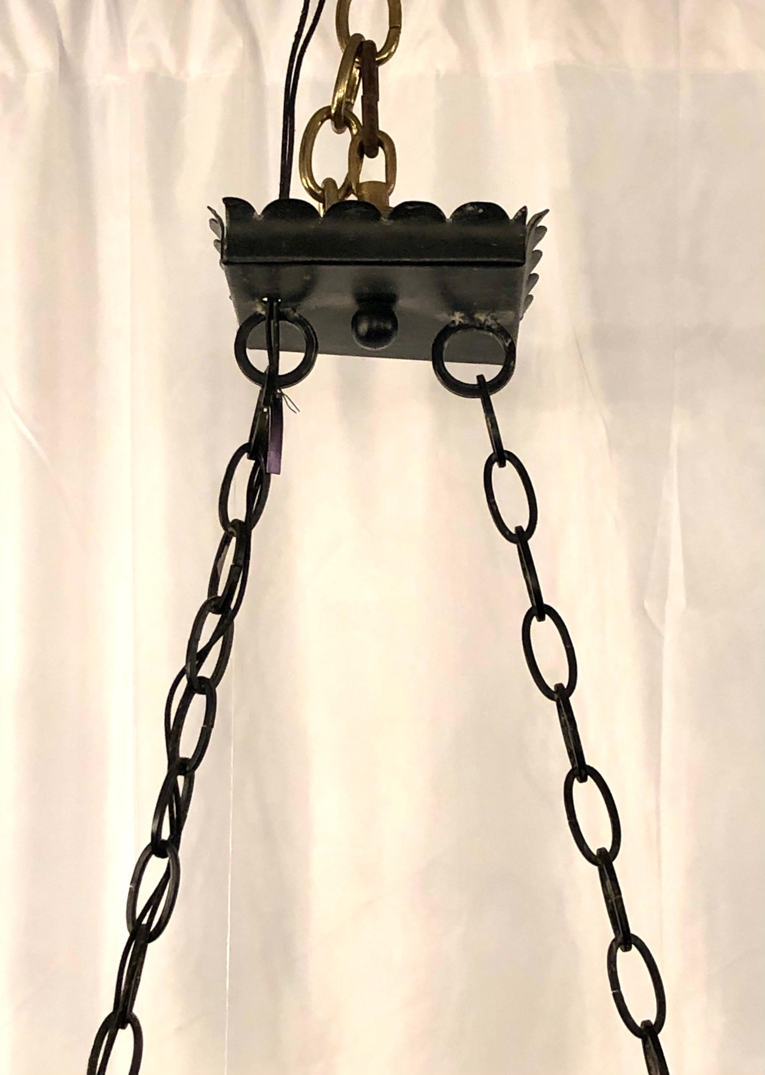 wrought iron plate holder