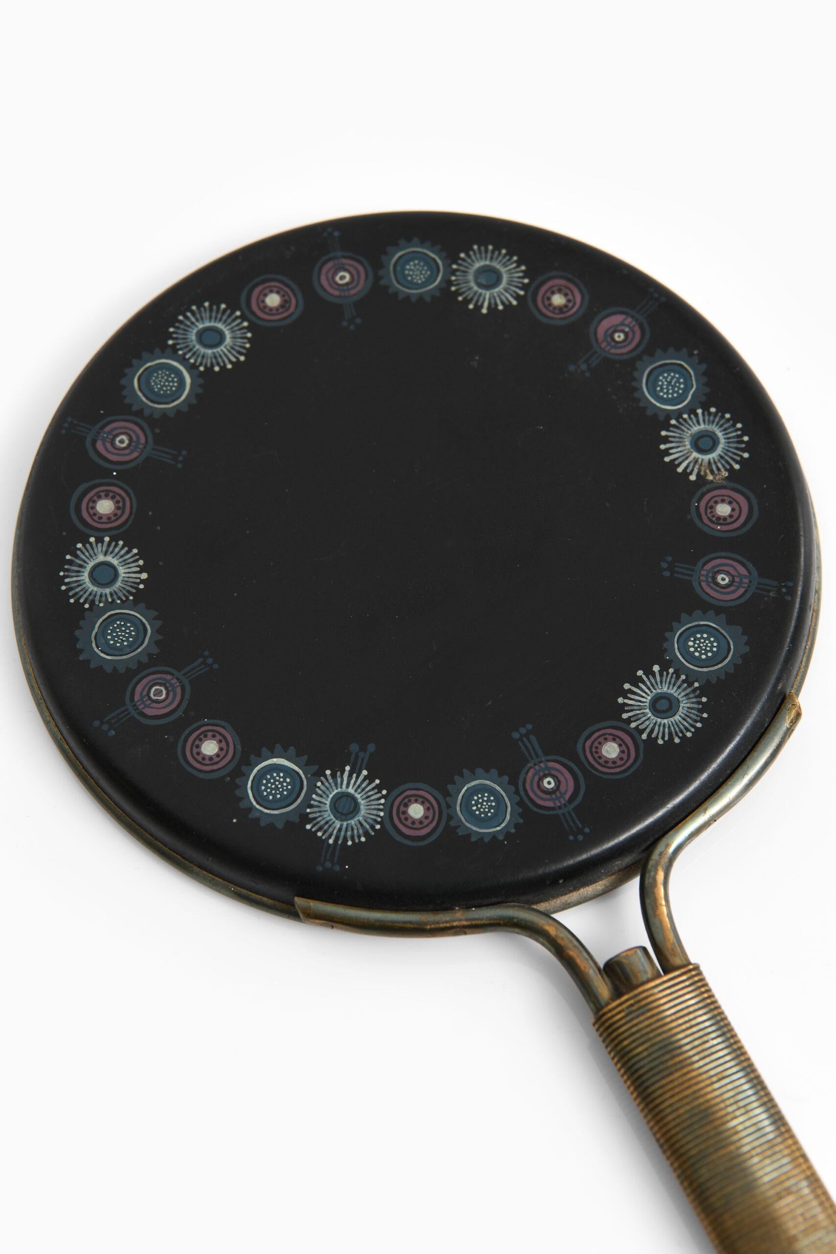 European Hand Mirror Attributed to Hans-Agne Jakobsson For Sale