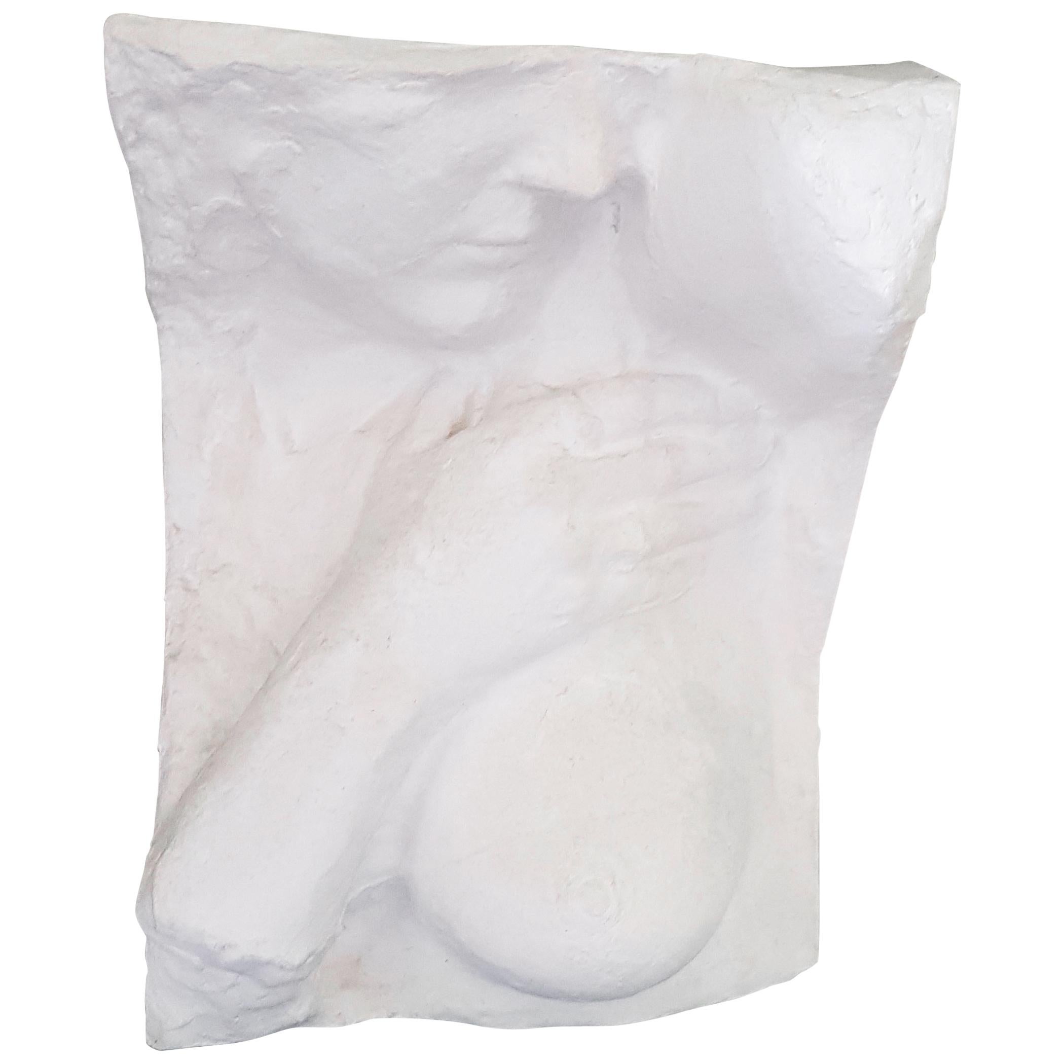 "Hand Over Breast" Sculpture Signed George Segal