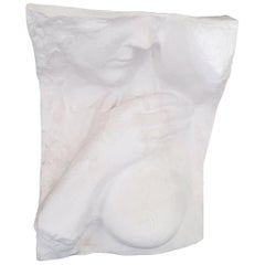„Hand Over Breast“-Skulptur, signiert George Segal