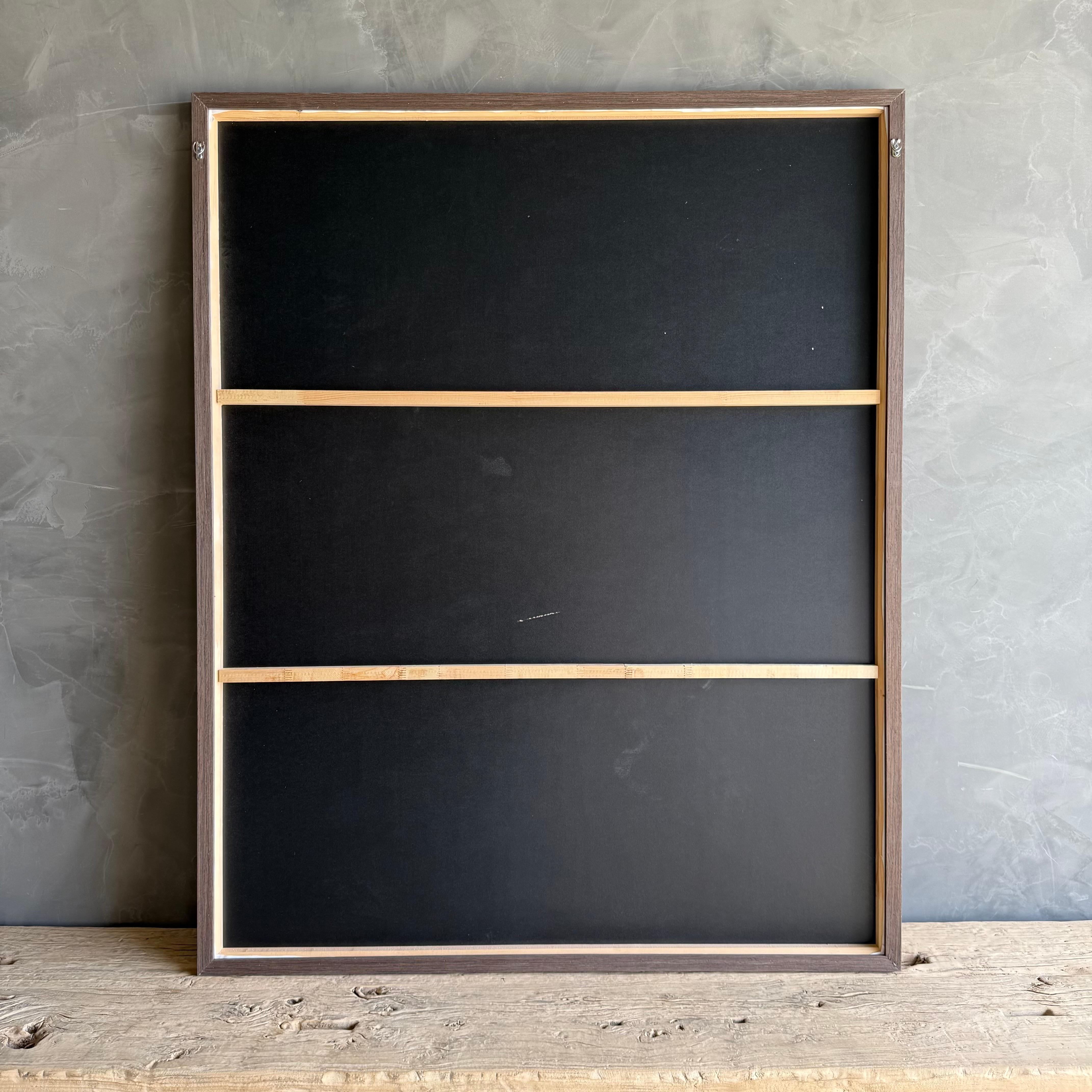 Acrylique sur toile peinte à la main Vue de l'océan depuis la fenêtre d'un café en vente 2