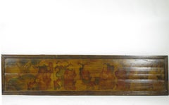 Hand Painted Antique Chinese Wall Hanging Plaque 2