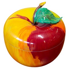 Handbemaltes JAR "Apfel" von Josef Frank für Svenskt Tenn