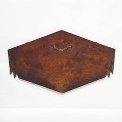 Espejo de Pared Art Deco Pintado a Mano