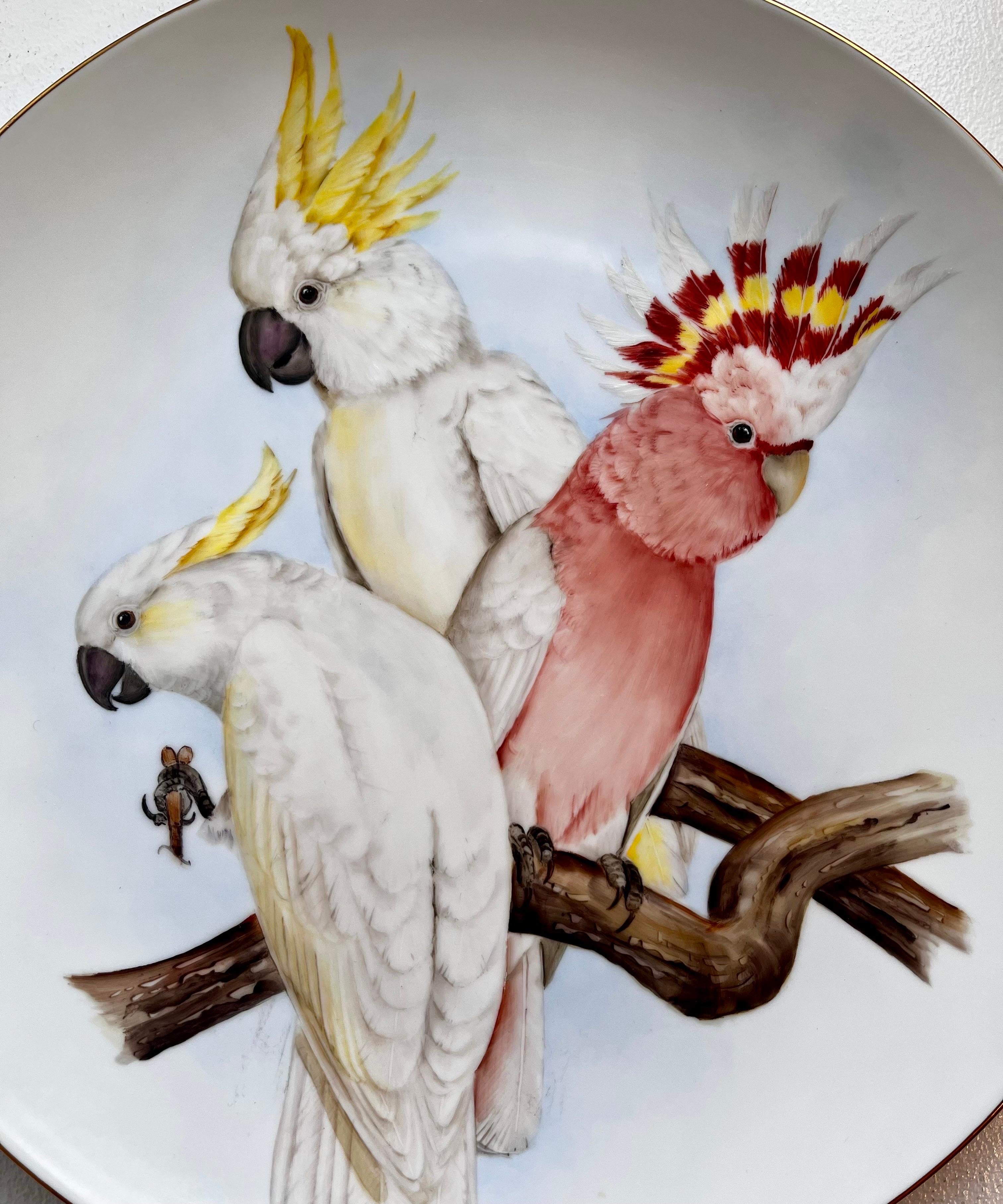 Post-Modern Hand Painted Art Plate 