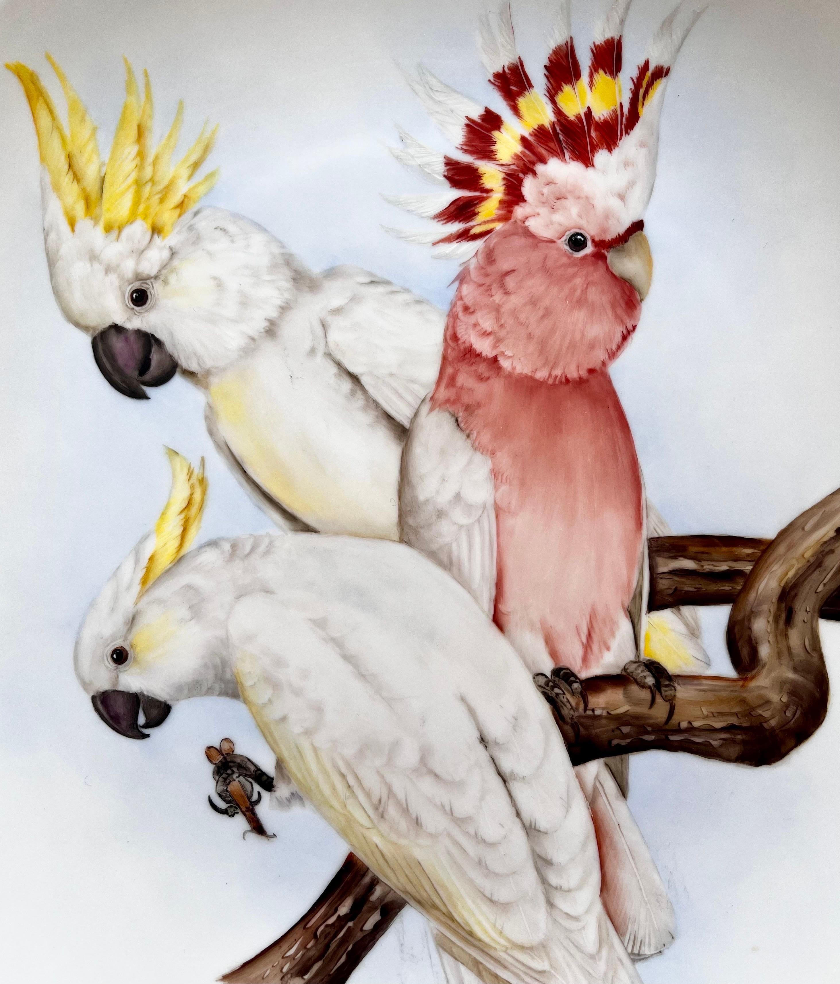 American Hand Painted Art Plate 
