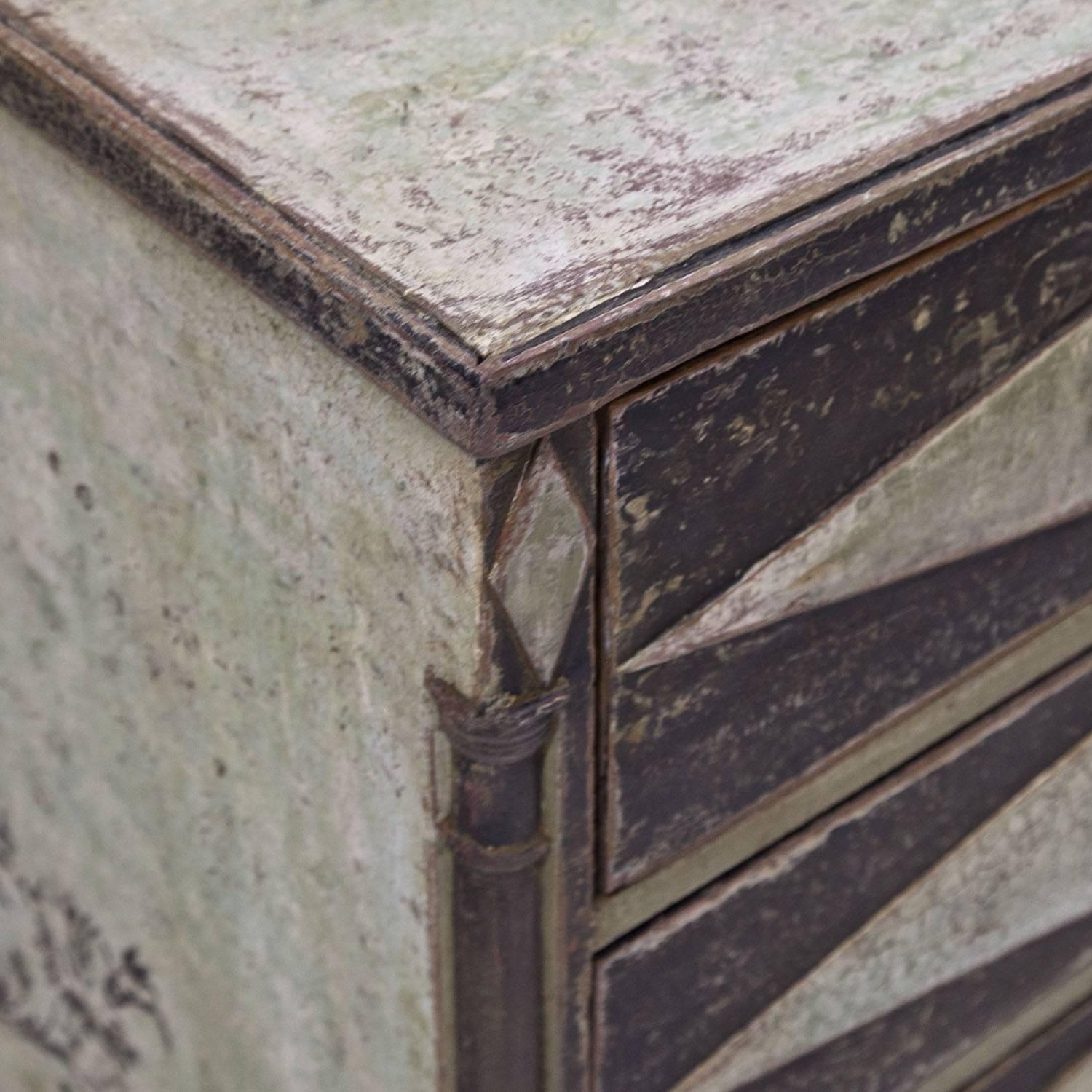 Early 19th Century Hand-Painted Biedermeier Chest of Drawers, circa 1820