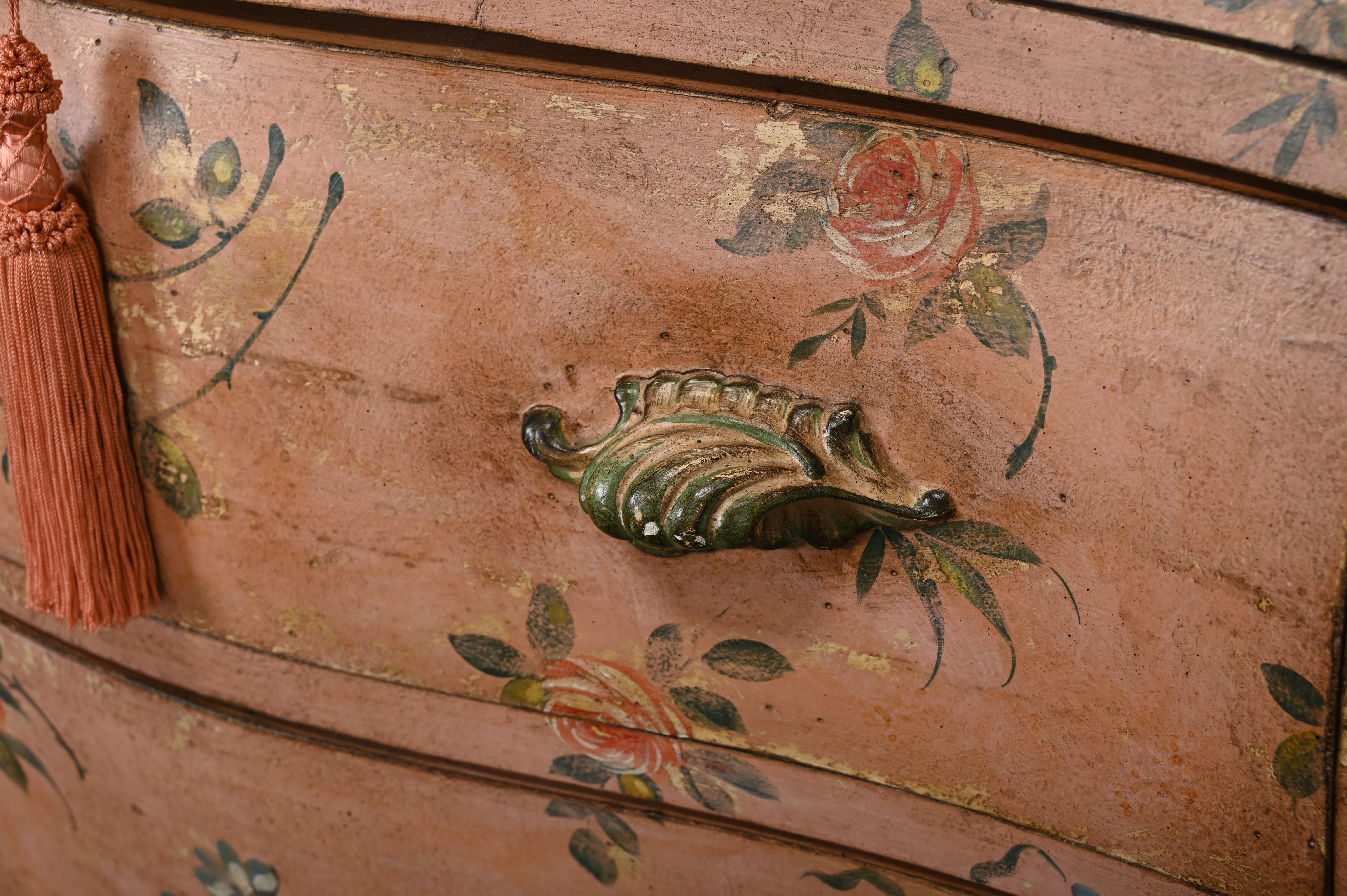 Late 20th Century Hand Painted Bombay Chest, 1980s