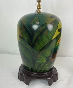 Hand Painted Ceramic English Monkey Lamps