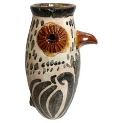 Vintage Hand Painted Ceramic Owl, Decorative Object, 1970’s Design, '5646'