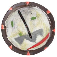 Piatto in ceramica dipinto a mano Mr J Unique Edition