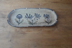 Studio Pottery Gustave Renaud Le Murier Ceramica di metà secolo, Vaullaris 1960