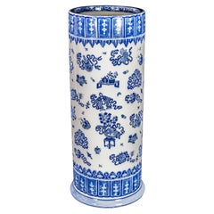 Hand Painted Chinese Ceramic Umbrella Stand