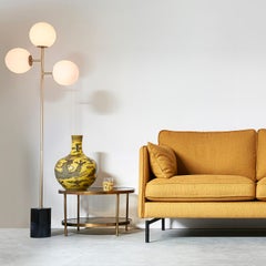 Vaso con drago cinese dipinto a mano