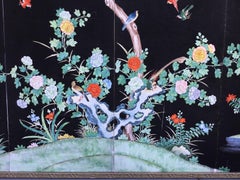 Pannelli di carta da parati Chinoiserie dipinti a mano