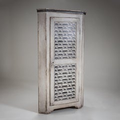 Hand-painted Corner Cabinet, 18th Century