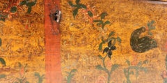 Hand-Painted Domed-Top Trunk, ca. 1799