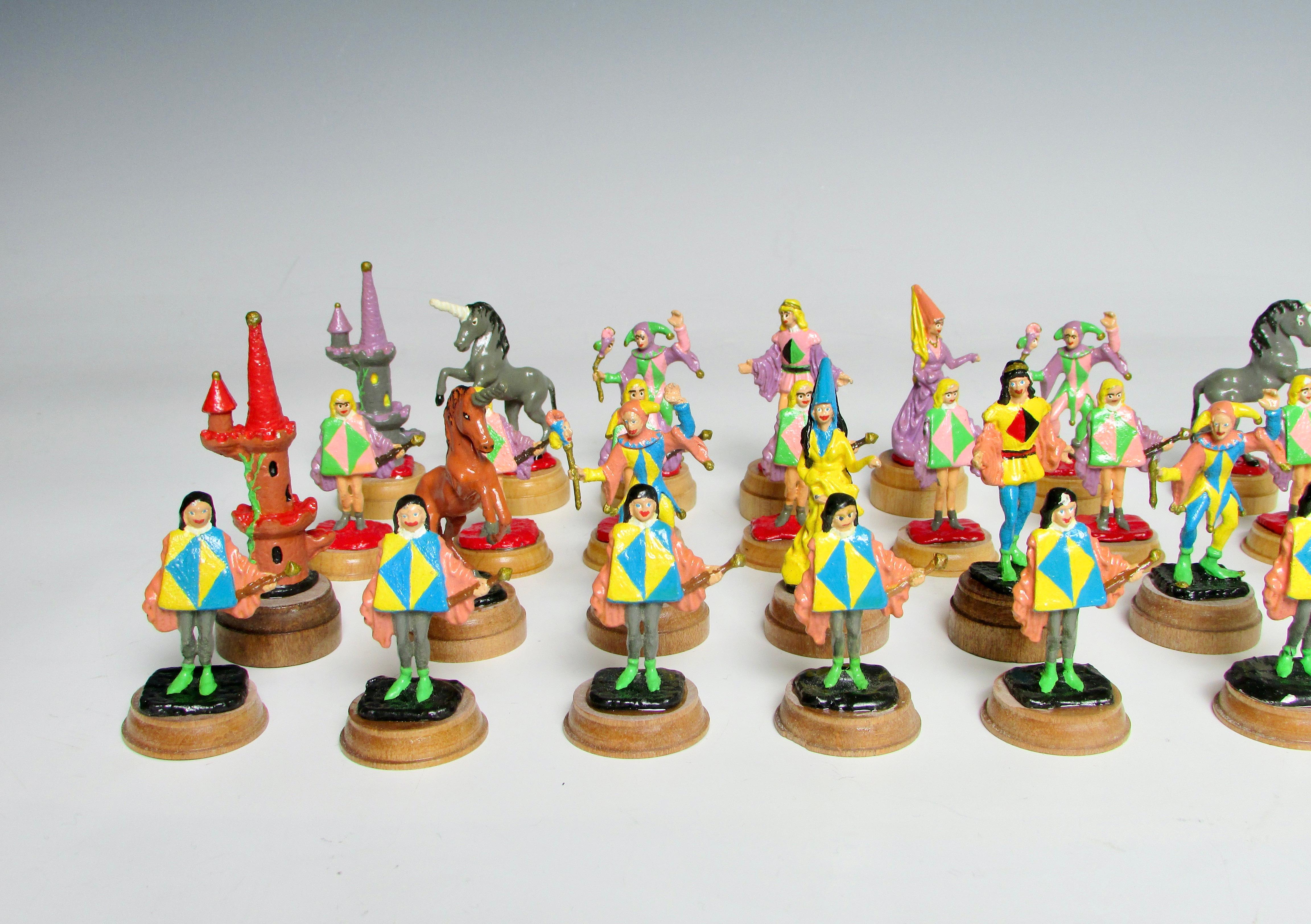 unicorn chess set