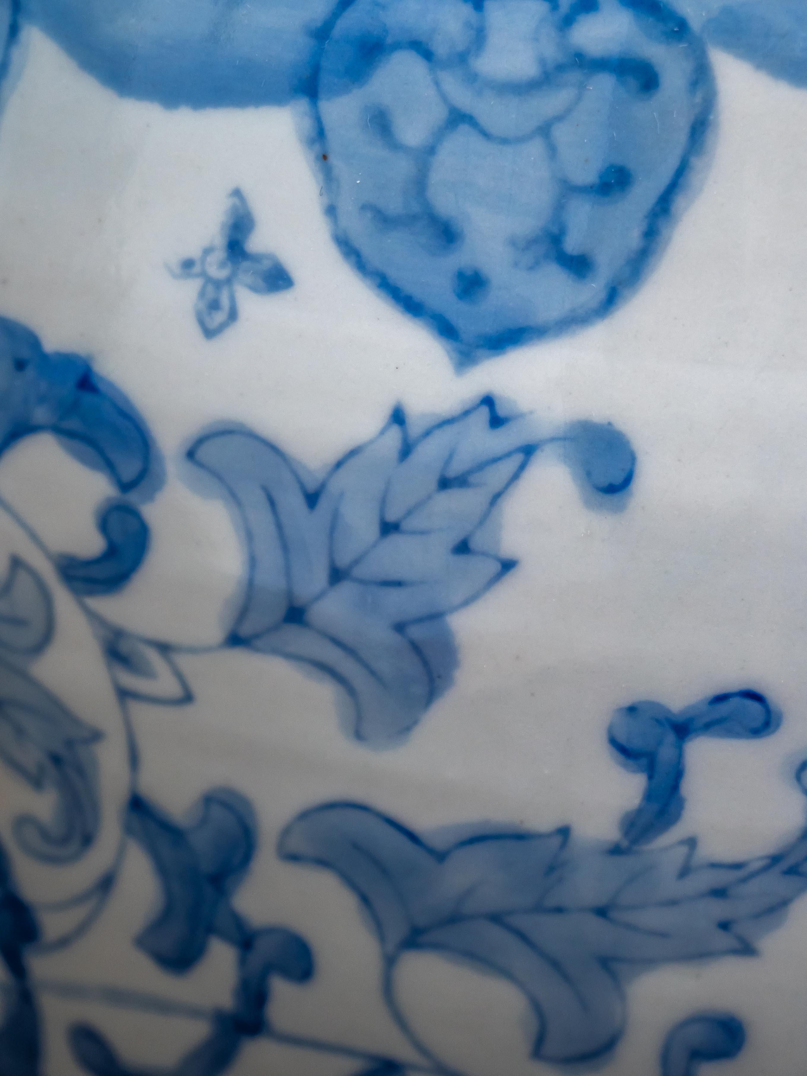 Macetas pintadas a mano en 27,5 cm en venta 6