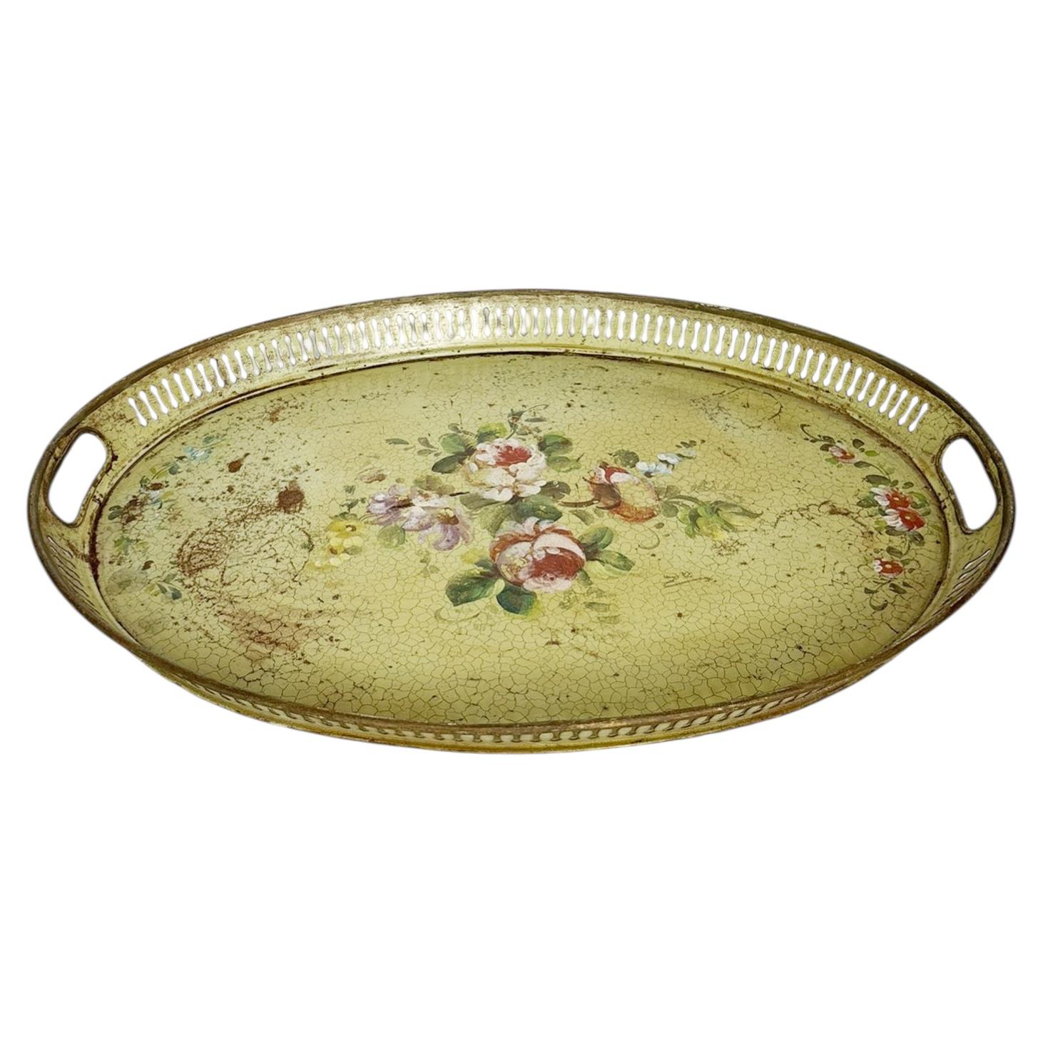 What is a Toleware tray?