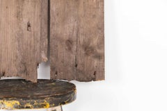 Hand Painted Industrial 'Evening Press' Wall Sign Plaque, C.1940