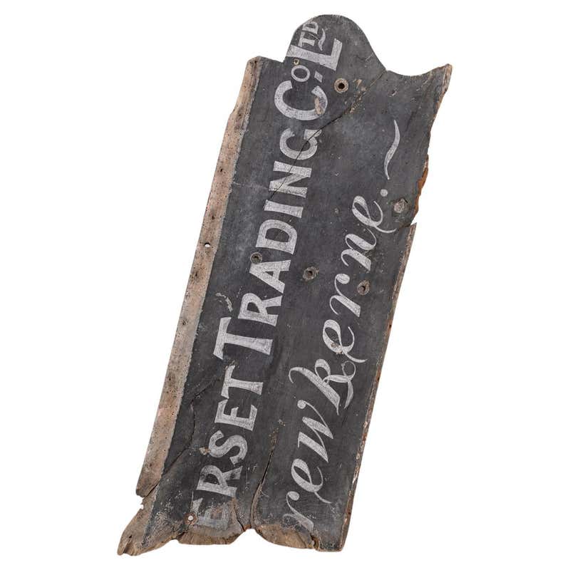 Stradeu Sign Antique and Vintage Signs - 692 For Sale at 1stDibs | antique trade ...