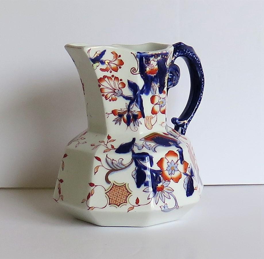 ironstone staffordshire england jug