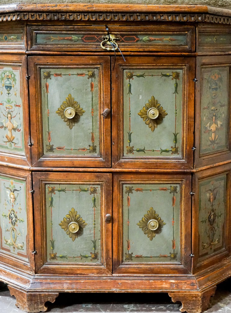 Hand Painted Italian circa 1850 at 1stDibs