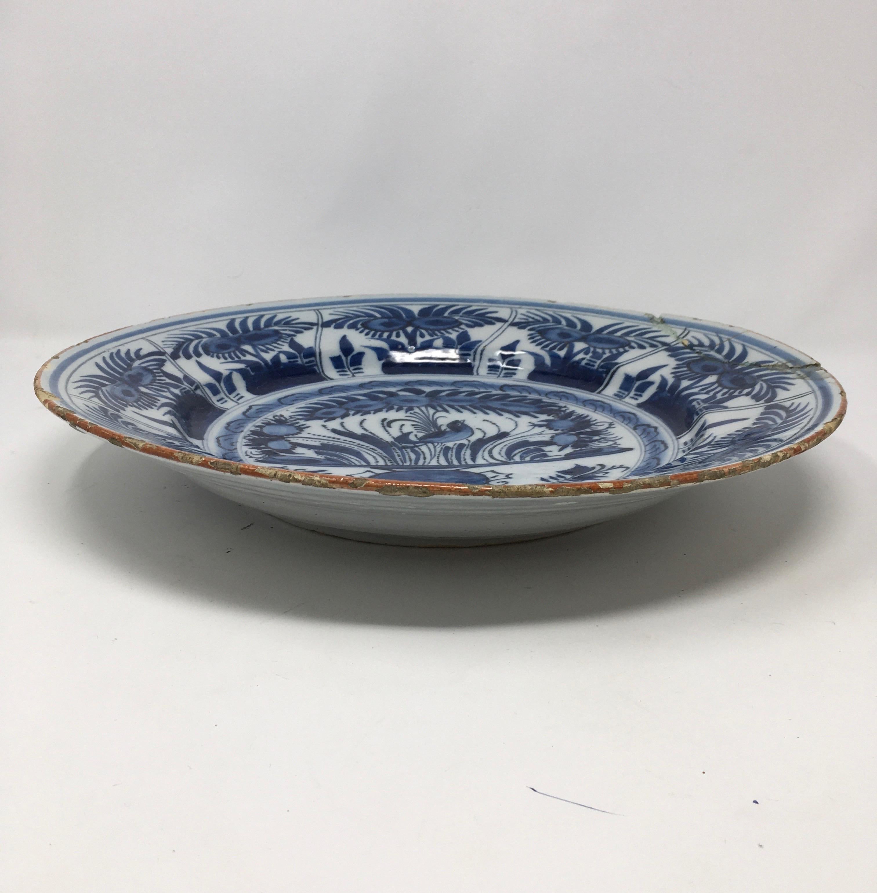 Hand Painted Italian Deruta Pottery Bowl 8