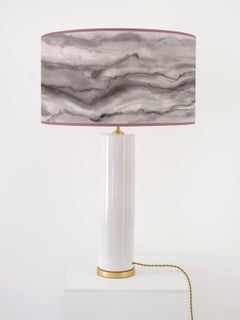 Hand Painted Lampshades, Malachite Lampshades