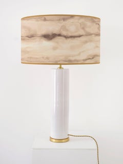 Hand Painted Lampshades, Malachite Lampshades