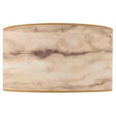 Hand Painted Lampshades, Malachite Lampshades