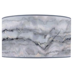 Hand Painted Lampshades, Malachite Lampshades